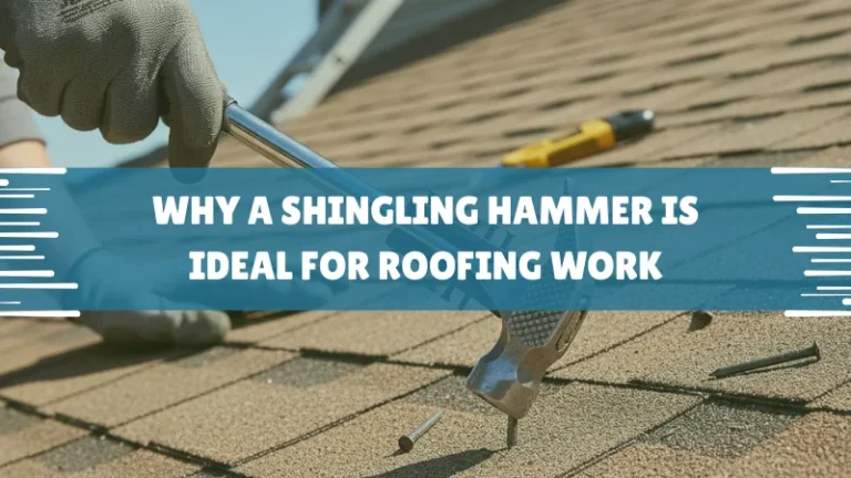 Why a Shingling Hammer Is Ideal for Roofing Work